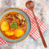 10.8 Inch Long Handle Wooden Spoons, Korean Spoon for Cooking, Wood Soup Spoons for Mixing and Stirring