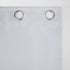 Sun Zero Easton Energy Saving Blackout Grommet Curtain Panel, 40" x 108", Oyster White