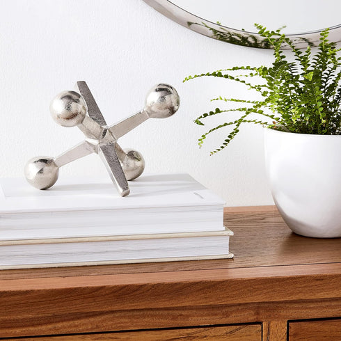 5" Modern Decorative Sculpture Figurine - Home Accent for Living Room Decor or Bathroom Decor - Elegant Statement