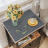 DAWNTREES Night Stand Cover for Top,15.7" x 15.7" Small Bedside Table Cloth,Waterproof