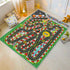 47''x71'' Kids Racing Rug Car Road Kid Rug Carpet Playmat for Playoom Traffic Road Kid Play Mat for BedroomKids
