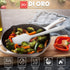 DI ORO Silicone Spatula - 600°F Heat-Resistant Rubber Kitchen Utensil for Baking, Scraping, Mixing - BPA Free,