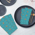 RUVANTI Set of 6 Cloth Napkins, 100% Cotton, 18x18 Inches, Washable, Soft, Absorbent for Parties, Christmas, Weddings