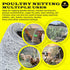 12 150 1 20GA (12 150 1) Chicken Wire in x FT x Mesh x | Poultry Wire Netting | Hot Dipped Galvanized | Chicken Coop