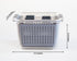 Kitchen Spaces Small Colander - Stackable Food Storage Bin, Grey