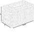 Water Hyacinth Wicker Rectangular Tissue Box Cover, Tall