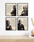 HAUS AND HUES African American Wall Art - Black History Month Posters & Classroom Decorations (8" x 10")