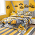 Set Sets Set Set Set 1 Feelyou Kids Construction Comforter Twin Bedding for Boys Toddler Children Cartoon Cars