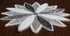Silver 13" Beaded Charger, Elegant Dining Table Mat for Holidays and Special Occasions