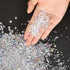 Hicarer 7000 Pieces Diamond Decorations, Bling Bling Acrylic Gem Table Scatter Crystals for Wedding Birthday Party