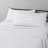 Amazon Basics Lightweight Microfiber 4-Piece Bed Sheet Set, Plum, Printed, King