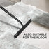 BADIONA 100 cm Telescopic Shower Squeegee Black - With Suction Hook & up to I Shower squeegee for glass doors Cleaner