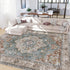 5x7 CAPALOCA Machine Washable Rugs Nursery Rug Cute Girl Non Slip Low Pile Water Repellent Soft Print Pattern