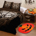 FANTPK Halloween Bathroom Rug, Fall Pumpkin Bath Mat Water Absorbent Non-Slip Washable for Shower Tub Microfiber