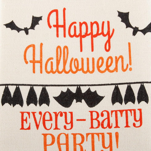 DII Spooky Kitchen Towel Collection - Halloween Décor Printed Dishtowel Set, 18x28, Bats & Ghosts