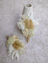 Dried Flowers Boutonnieres Set of 2 for Men, Rustic Boho Fall Wedding Grooms Buttonhole with Pampas Grass Decoration