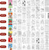 144 Fulmoon Pcs Christmas Coloring Books Bulk with Crayons Christmas Tree Santa Claus Reindeer Snowman Xmas Mini