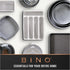 BINO Plastic Storage Bins, Small Shallow, Multipurpose Organizer for Kitchen Pantry, Clear Containers