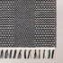 Hand Woven Jute Natural Area Rug 2x3 ft - Wavy Diamond Design for Living Rooms, Kitchen, Bedroom & Dining Decor