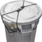 Encased Trash Can Lock for Animals/Raccoons, Heavy Duty Nylon Bungee Cord for Large Outdoor Garbage Lid Lock