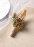 Boho Feather Boutonniere for Men, Handmade Brown Boutonniere for Wedding, Rustic Corsage for Groomsmen, Formal Dinner