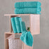 6 Set 2 2 2 Hawmam Linen Teal Turquoise Piece Bath Towels for Bathroom Original Turkish Cotton Soft, Absorbent