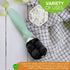 Spring Chef Heavy Duty Ice Cream Scoop - Professional Metal Scooper for Gelato, Mint, Dishwasher Safe