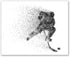 Set of 4 Unframed Hockey Wall Art Prints (8x10) - Ice Hockey Posters for Bedroom, Man Cave, Decor for Kids