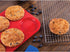Mrs. Anderson's Baking Non-Stick 6-Cup Muffin Top Pan - European-Grade Silicone