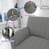 2 ZNSAYOTX Piece Chair Covers for Living Room with Arms Anti Slip Stretch Arm Chair Slipcovers Sofa Armchair Slipcover