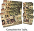 Set 4 4" Pimpernel Parisian Scenes Coasters, of Elegant Cork-Backed Boards Featuring Classic Paris Art Prints, Heat