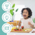 TOVLA JR. Kids' Cutting Set, Montessori Safe Kitchen Knives for Cooking, Kitchen Safety for Toddlers