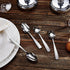 KEAWELL Premium 4-Piece Louis Spoon Set, 18/10 Stainless Steel, Set of 4, Dishwasher Safe, Smooth and Solid