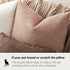 Cozy 26x26 Inch,1PC,Light Foindtower Decorative Textured Boucle Throw Pillow Covers Accent Solid Pillow Cases Neutral