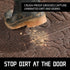 Yimobra Welcome Door Mat, Heavy Duty Non-Slip Front Door Mat for Home Entrance, 29.5 x 17 Inch, Coffee