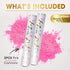 2 Pack PrimePure Gender Reveal Confetti Cannon - Biodegradable Powder Cannons Smoke Bomb - Pink, - Party Poppers Baby