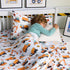 Set 4 Cozy Set, Joiedomi Kids Full Sheet Construction Vehicle - Piece Soft Microfiber Bed Sheets - Deep Pocket Wrinkle