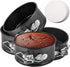 RFAQK 4-Inch Mini Cake Pans Set for Baking - Nonstick 4PCs Small Pans for Cheesecakes, Pizzas, and Smash Cakes