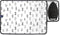 Encasa Homes Ironing Mat/Pad (Small 28"x20") with 3mm Padding & Silicone Iron Rest for Steam Pressing