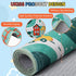 UKISS Rug55"x55" Educational Play Traffic Road Kids Car Mat,Non-Slip Washable City Kids Play Mat,Area Rug Kid Carpet