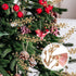 24 Pack 14 Inch Christmas Berry Stems Artificial Berry Picks Xmas Holly Berry Stem Branches for Christmas Tree Ornament