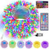 Color Changing Christmas Lights Outdoor, 66FT 200 LED 34 Colors String Lights