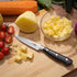 KUMA 3.5 Inch Paring Knife, Pro Bolster Japanese Profile Kitchen Knife for Detailing, Stainless Steel Vegetable & Fruit