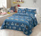 Kids Zone Home Linen Kids Zone Collection Bedspread Set Kids/Teens Construction Vehicles Quilted Bedspread Set Construction