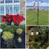 XDW-GIFTS Double Shepherds Hooks, 2-Pack Heavy Duty Garden Poles for Hanging Bird Feeders and Lanterns