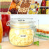 Glass Jar with Airtight Lid, 16 Oz Set of 2, Wide Mouth Leakproof Food Storage Containers for Coffee, Sugar