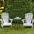 1 Pack Metal Outdoor Side Table Small Outside Round End Table for Patio Modern Accent Garden Corner Table for Small
