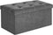 SONGMICS Mazie Collection - 30 Inches Ottoman Storage Bench, 21 Gal. Folding