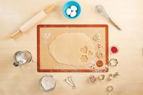 Mrs. Anderson's Baking Non-Stick Silicone Baking Mat, Reusable Oven Liner & Pastry Mat, Heat-Resistant