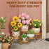 NQW 5 Pack Metal Potted Plant Stands for Indoor Outdoor,Round Planters Flower Pots Stand Holder,Heavy Duty Anti-Rust